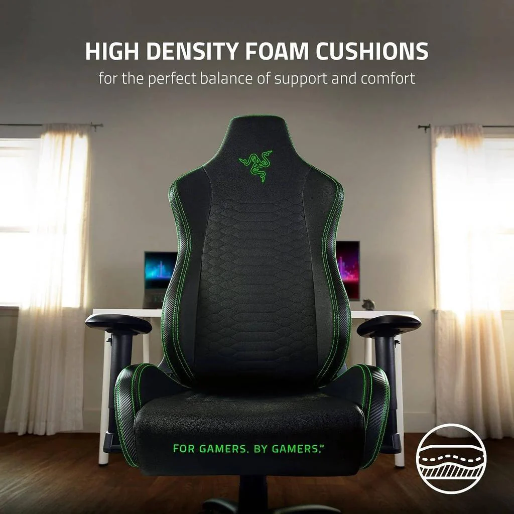 RAZER ISKUR XL Gaming Chair - Black/Green - Image 7