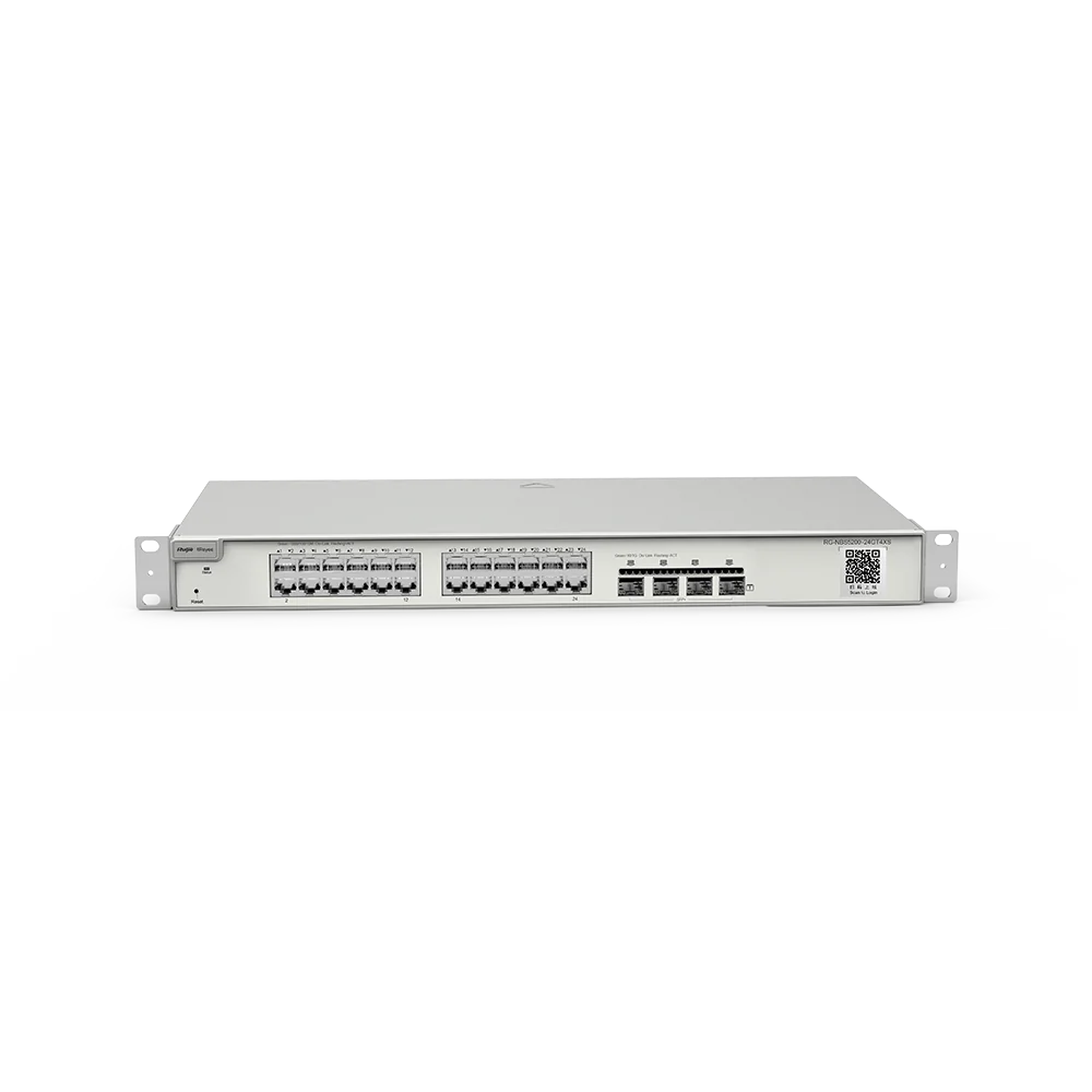 Rg-Nbs5100-48Gt4Sfp 48 10/100/1000Base-T Ports, 4 Sfp 1000Base-X Ports L2+ Cloud Managed Switches - Image 2