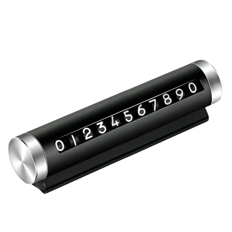 Roller Number Card For Temporary Parking