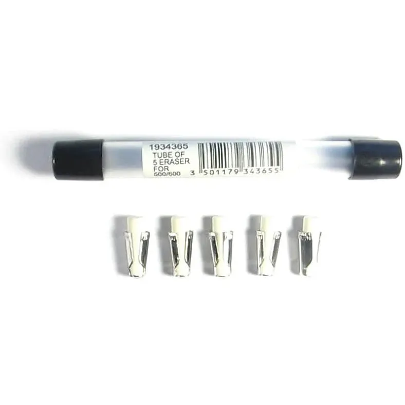 Rotring Replacement Eraser (500/600) - (1934365) Set Of 5Pc - Image 2