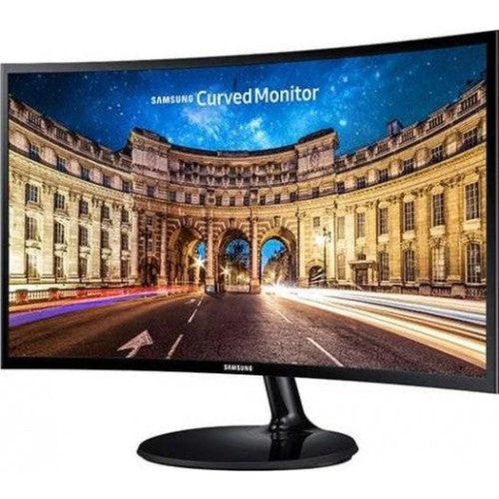 Samsung 24" Essential Curved Monitor - Lc24F390Fhmxue - Image 2