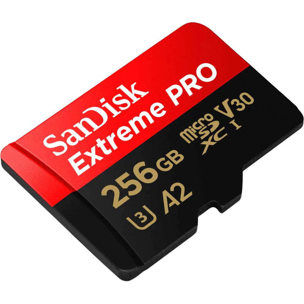 SanDisk 256GB Extreme PRO microSDXC UHS-I CARD with Adapter-Up to 200 MB/s - Image 2