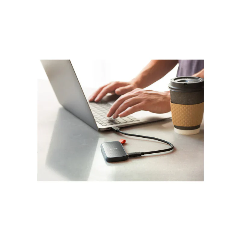 SanDisk 2TB Portable SSD - Up to 800MB/s, USB-C, USB 3.2 Gen 2 SDSSDE30-2T00-G26 - Image 4
