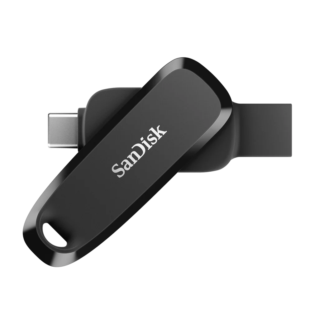 SanDisk Phone Drive for Android - 512GB / Up to 100 MB/s / USB Type-C / USB Type-A / Black