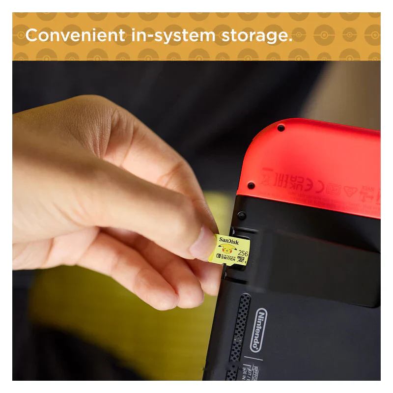 SanDisk Pokemon microSD Card - 256GB / Up to 100MB/s - Image 4