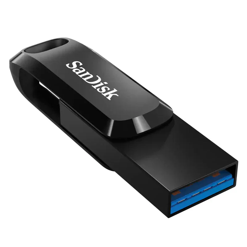 Sandisk Ultra Dual Drive Go Flash Drive – 128Gb/ 400Mb/S/ Usb 3.1 Gen 1/ Usb-C/ Black - Image 3