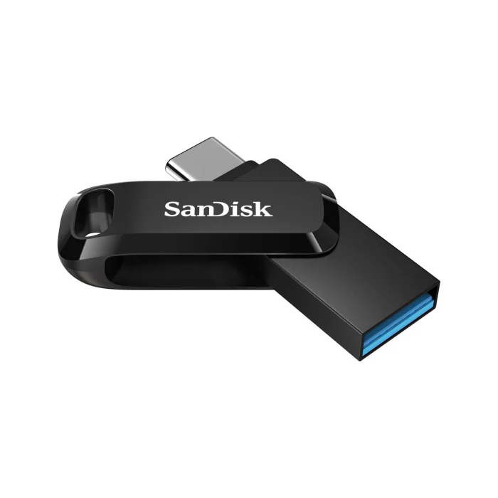 Sandisk Ultra Dual Drive Go Flash Drive – 128Gb/ 400Mb/S/ Usb 3.1 Gen 1/ Usb-C/ Black - Image 4