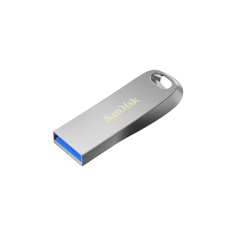 SanDisk Ultra Luxe Flash Drive - 256GB / Up to 400 MB/s / USB 3.2 Gen 1 / Silver