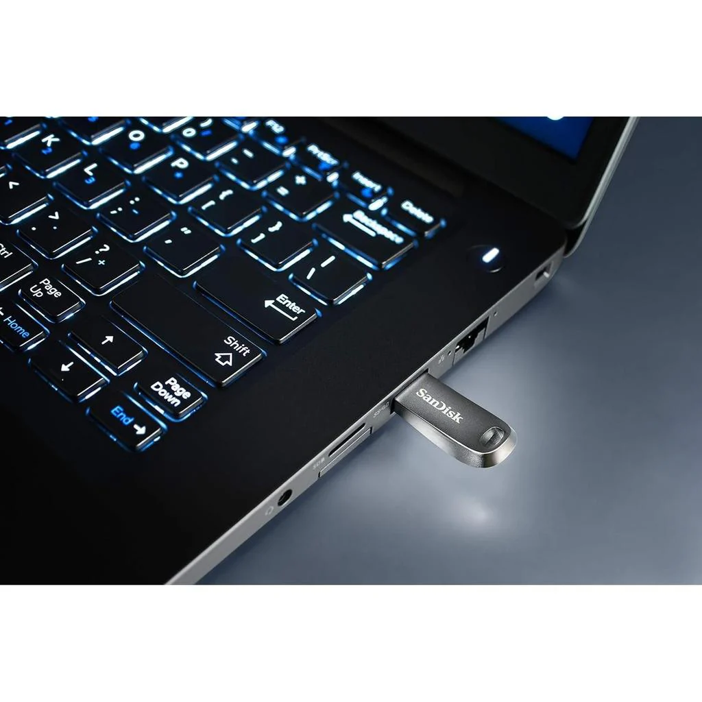 SanDisk Ultra Luxe Flash Drive - 512GB / Up to 400 MB/s / USB 3.2 Gen 1 / Silver - Image 4
