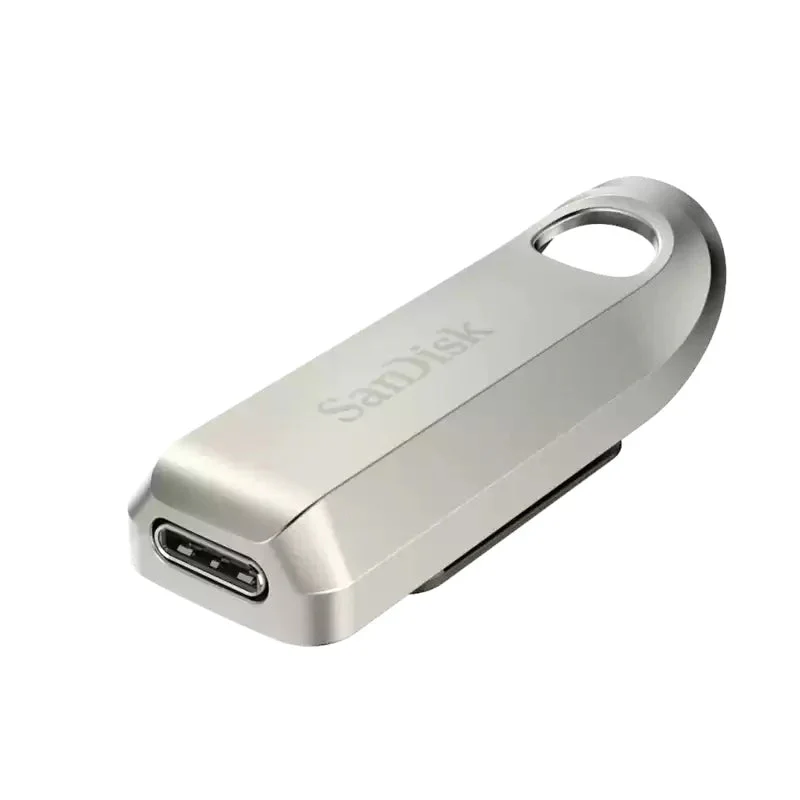 SanDisk Ultra Luxe USB Type-C Flash Drive - 256GB / Up to 400 MB/s / USB-C / USB 3.2 Gen 1 / Silver - Image 2