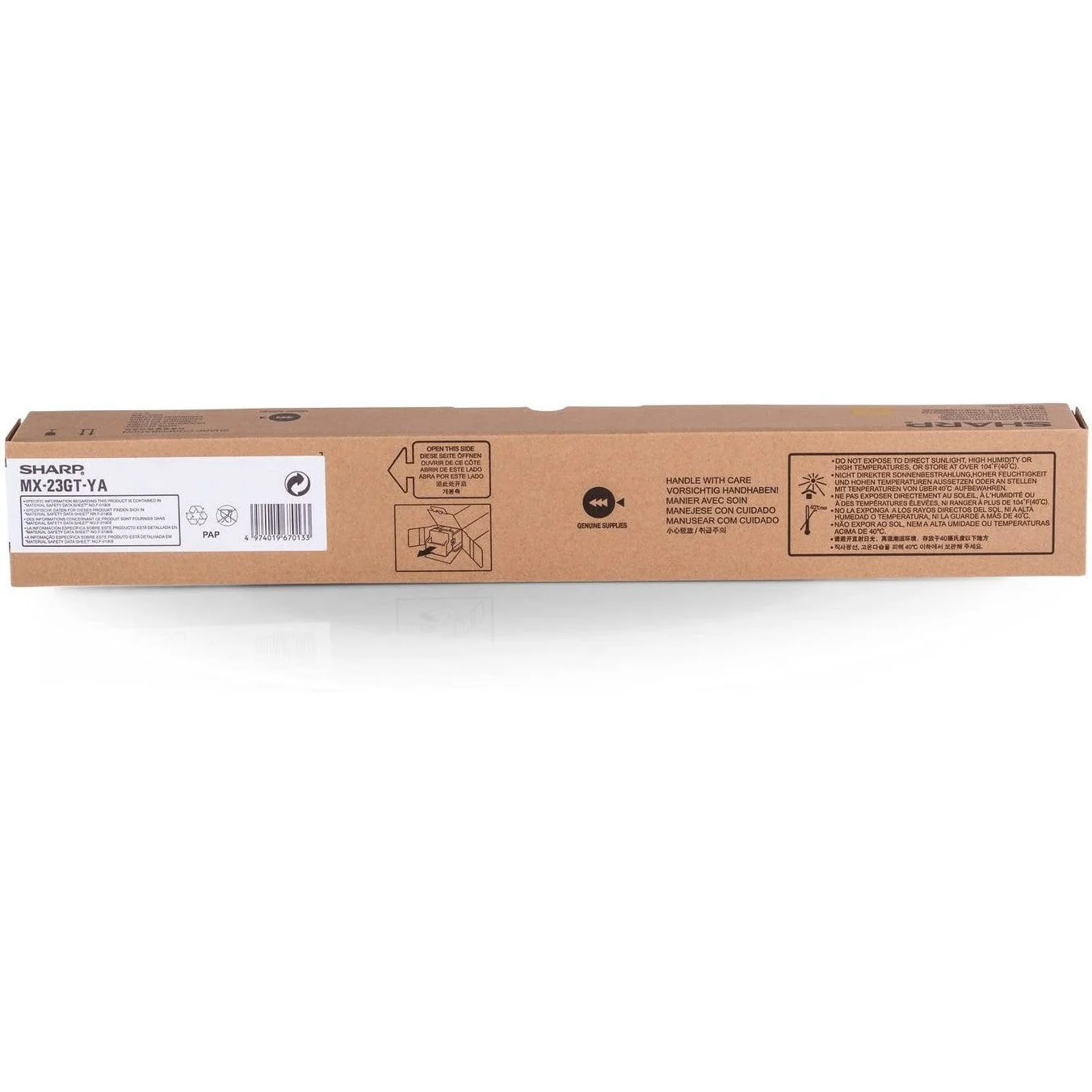 Sharp Toner Yellow Mx 23Gtya