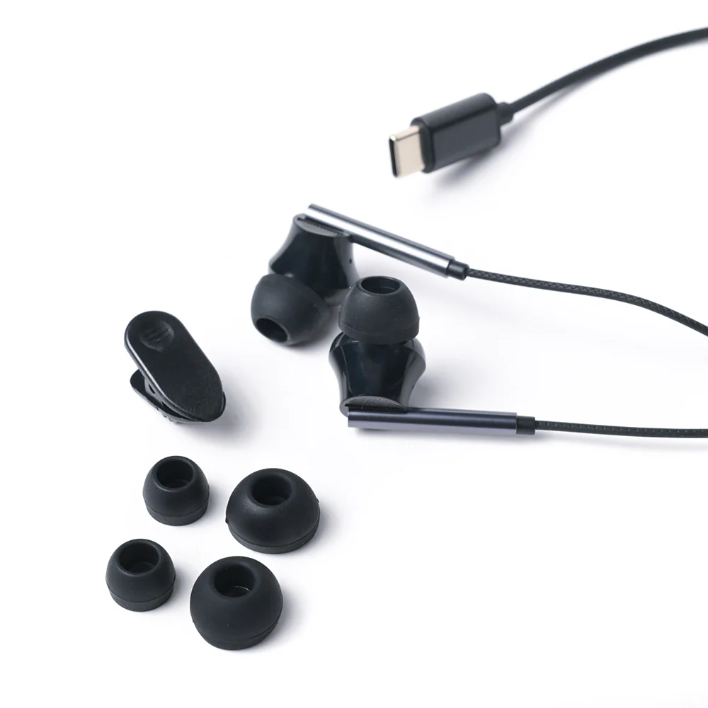 SIA Soundlink Type-C Wired Earbuds (SI-SL31BUD-BLK) - Image 3