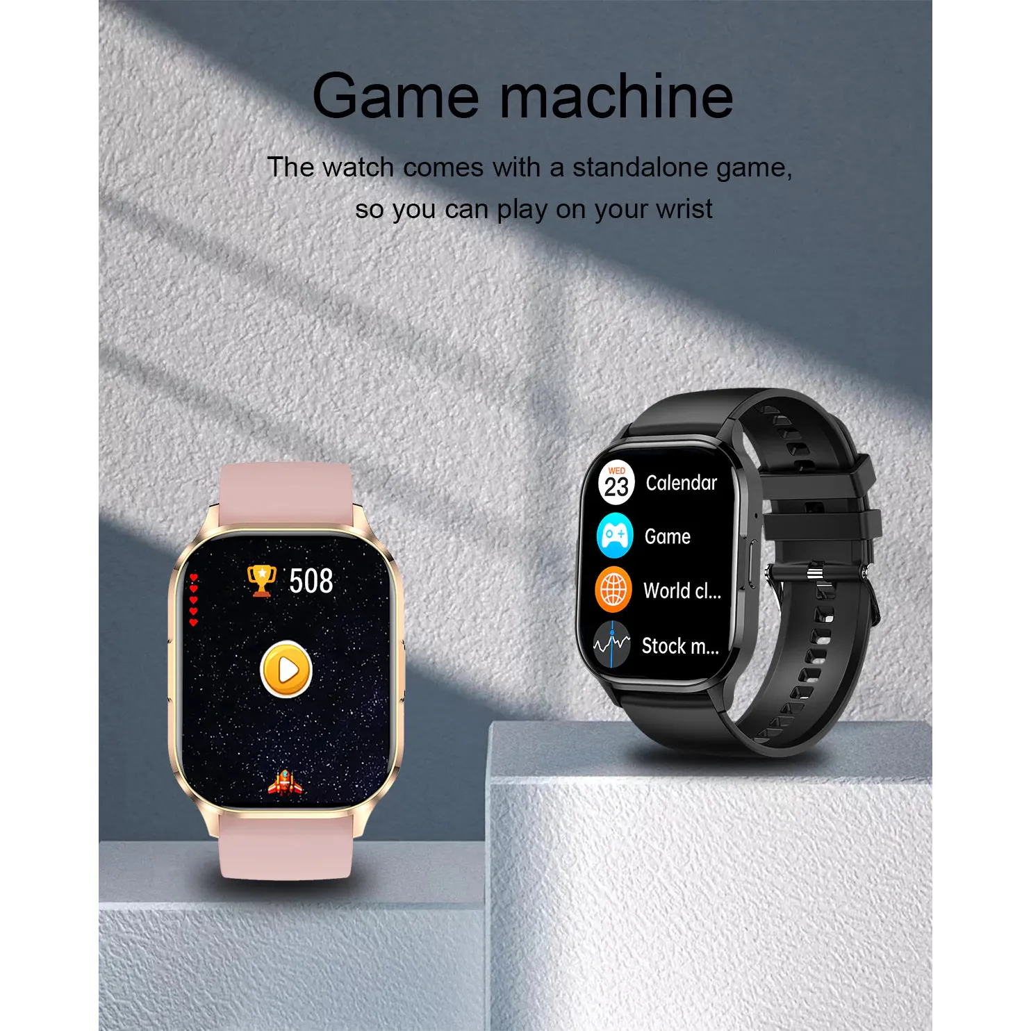 SIA SW 8002 Smart watch Jieli 7012, 2.01" Amoled BT call BLK - Image 4