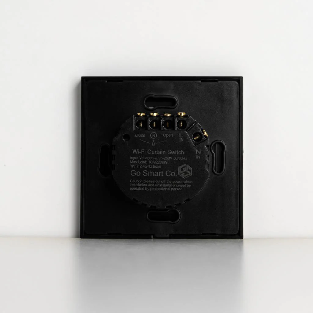 Smart Curtain Switch WiFi - Black - Image 2