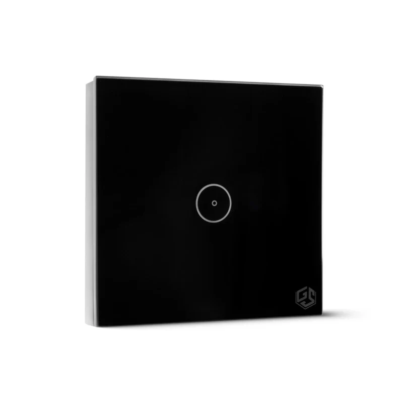 Smart Light Switch 1 Gang WiFi -Black - Image 3