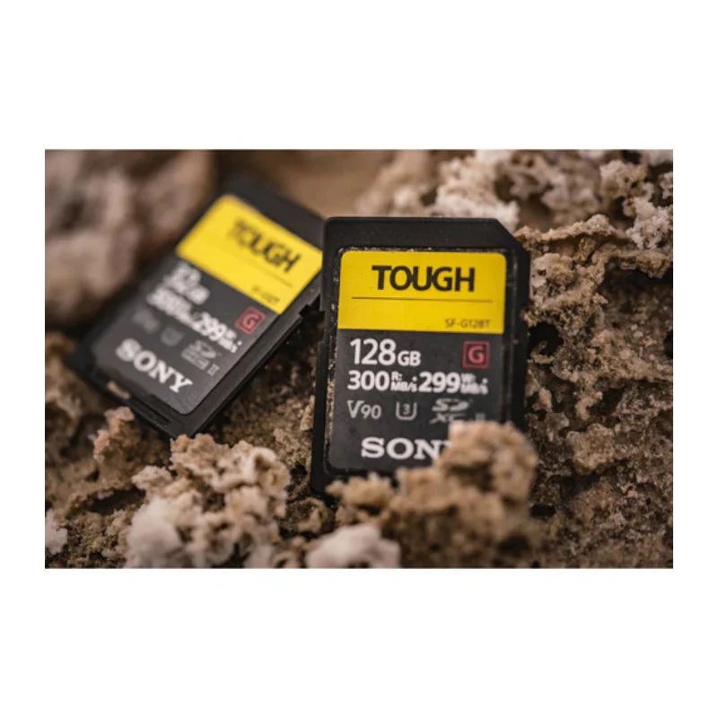 Sony SF-G128T/T1 128GB TOUGH Series UHS-II SDXC Memory Card - Image 2