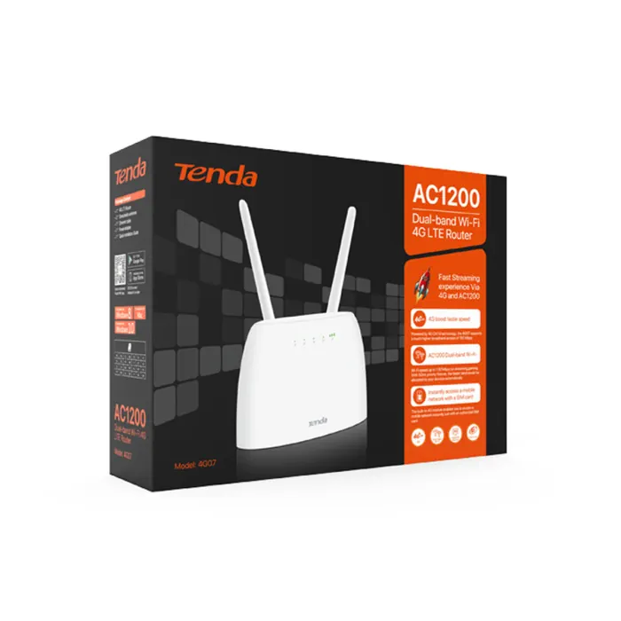 TENDA AC1200 Dual Band 4G Wi-Fi LTE Router - Image 4