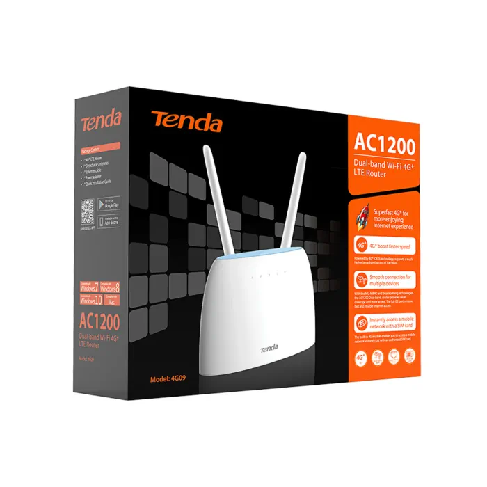Tenda AC1200 Dual-Band Wi-Fi 4G+ LTE Router - Image 4