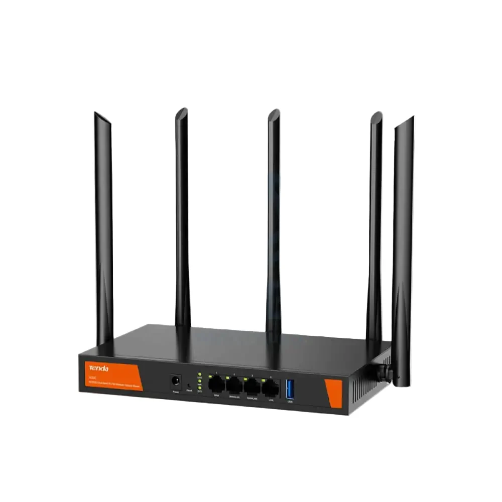 Tenda (W30E) AX3000 Dual Band WiFi-6 Wireless Hotspot Router - 5GHz (2402Mbps) / WAN / LAN - Image 3