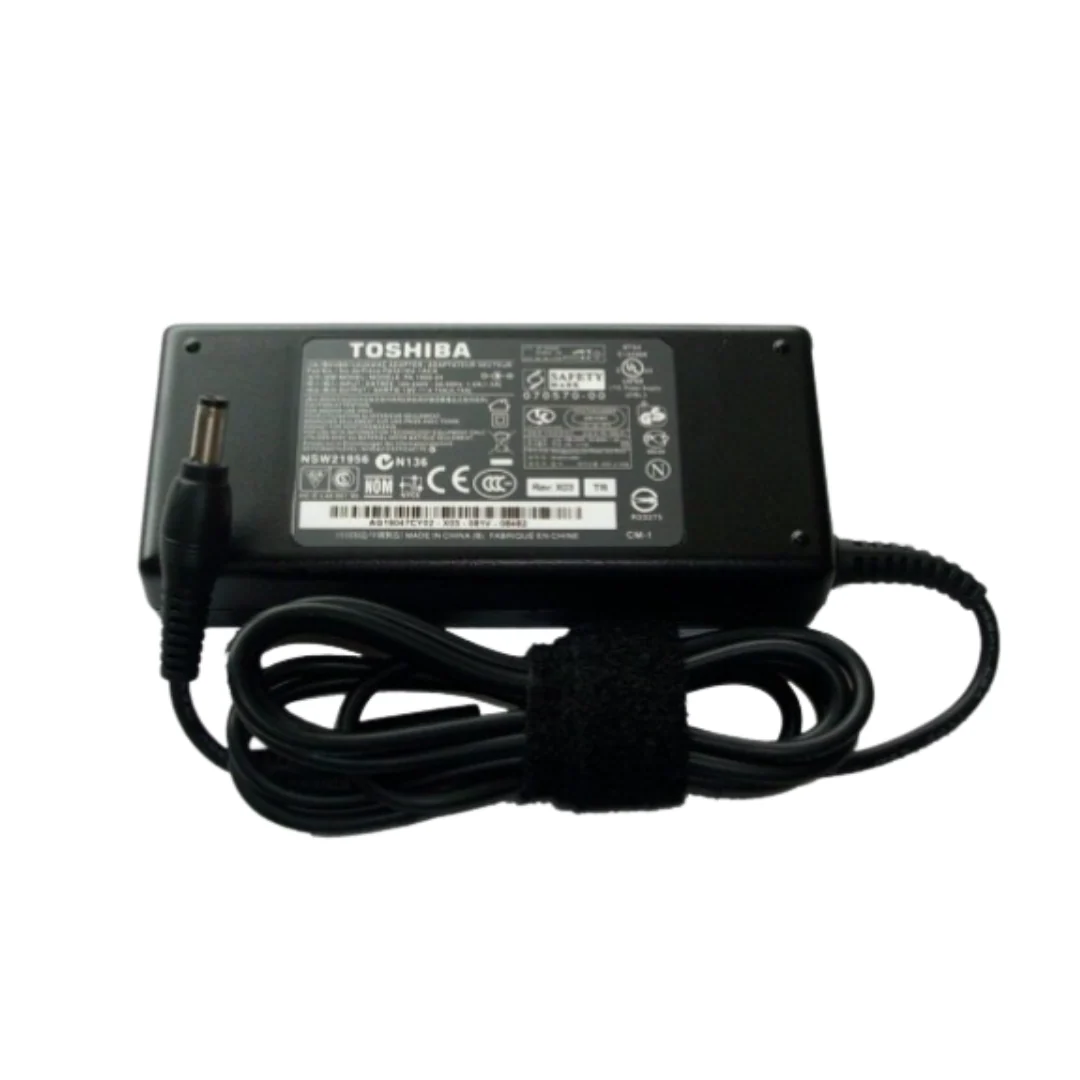 Toshiba Laptop Charger with Power Cable – 90W 19V-4.74A (5.5×2.5mm) - Image 2