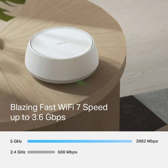 TP-Link Deco BE22 (Pack of 3) BE3600 Whole Home Mesh WiFi 7 System - Image 5