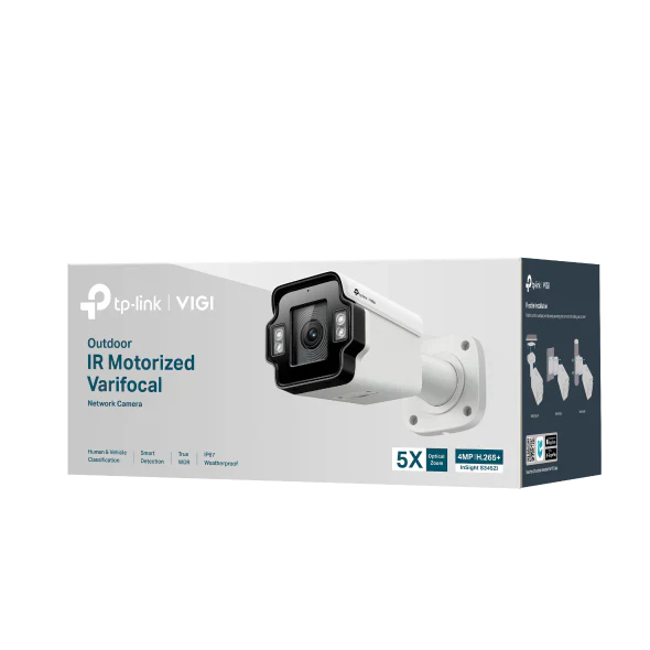 TP-Link InSight S345ZI VIGI 4MP Outdoor IR Motorized Varifocal Bullet Network Camera - Image 4