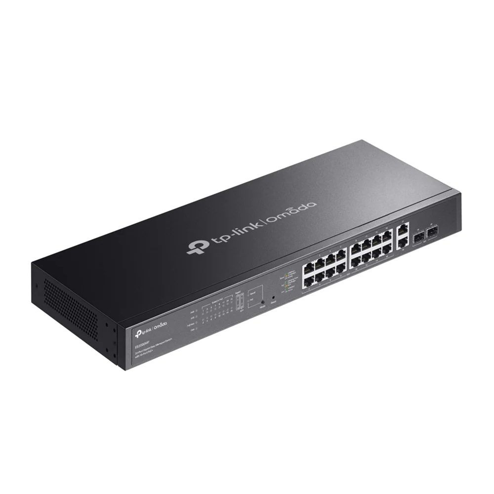 TP-Link Omada 20-Port Gigabit Easy Managed Switch with 16-Port PoE+ (250W) - Image 2