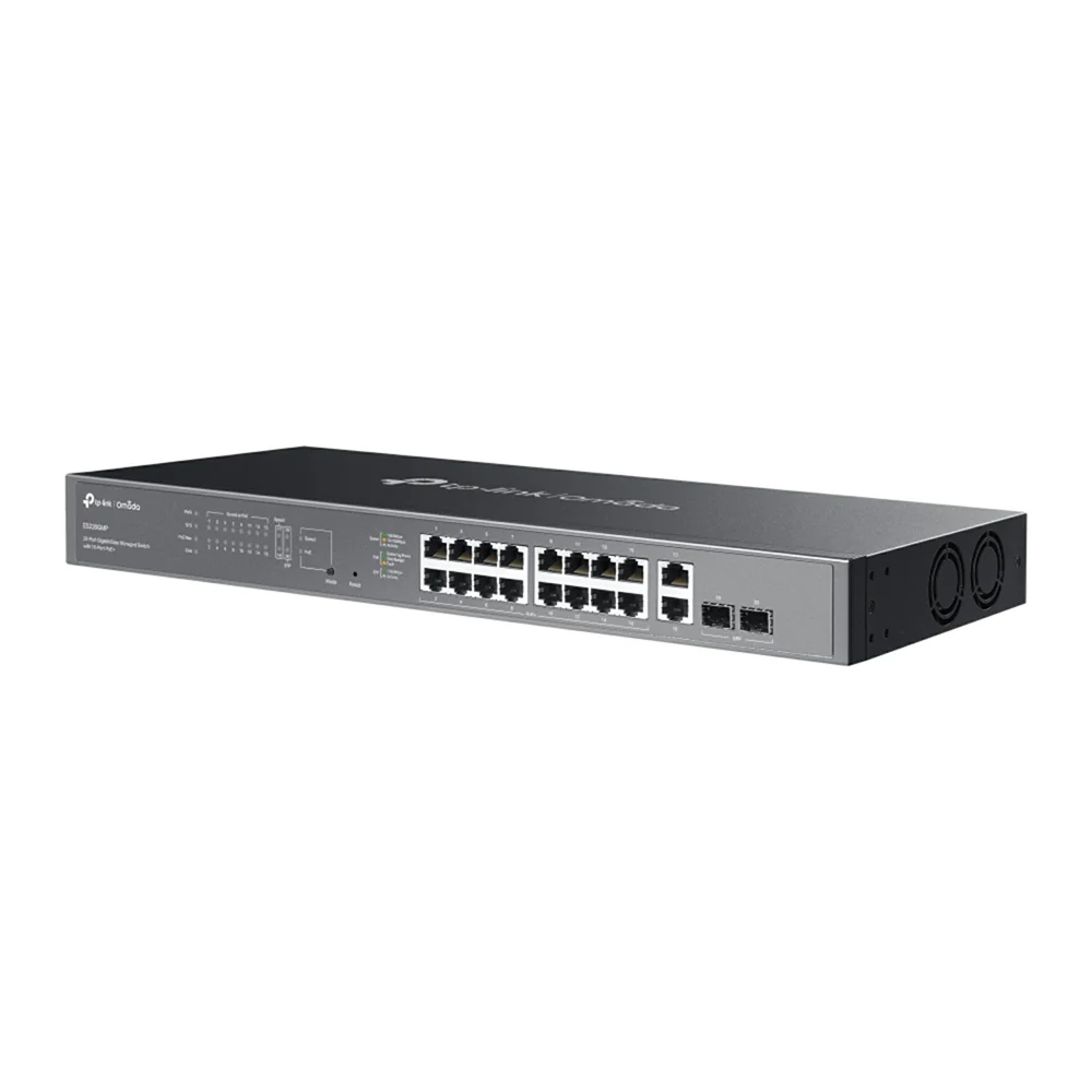 TP-Link Omada 20-Port Gigabit Easy Managed Switch with 16-Port PoE+ (250W) - Image 3