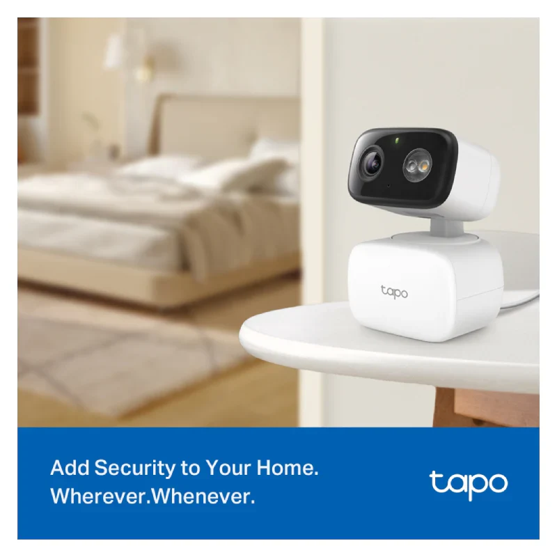 TP-Link Tapo C206 Indoor/Outdoor Home Security Wi-Fi Camera - FHD / 30 fps / Two-Way Audio / AI Detection / Night Vision - Image 5