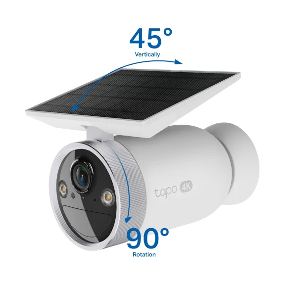 TP-Link Tapo C465 Battery-Powered Security Camera with Built-In Solar Panel 4K - Image 5