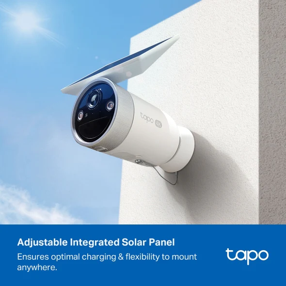 TP-Link Tapo C465 Battery-Powered Security Camera with Built-In Solar Panel 4K - Image 7