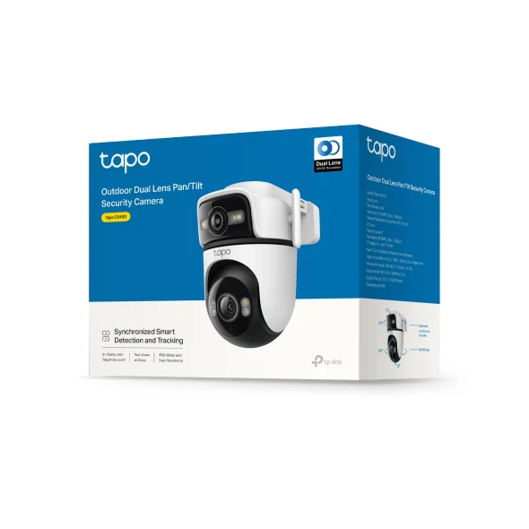 TP-Link Tapo C545D Outdoor Dual Lens Pan/Tilt Security Camera 3MP - Image 9