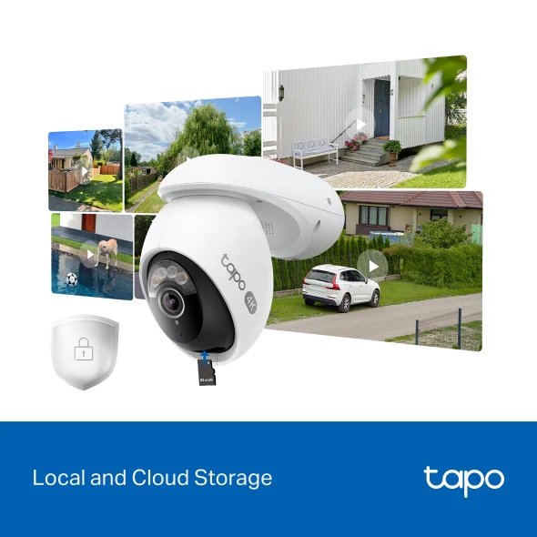 TP-Link Tapo C560WS Outdoor Pan/Tilt Security 18X Digital Zoom Wi-Fi Camera 4K - Image 5