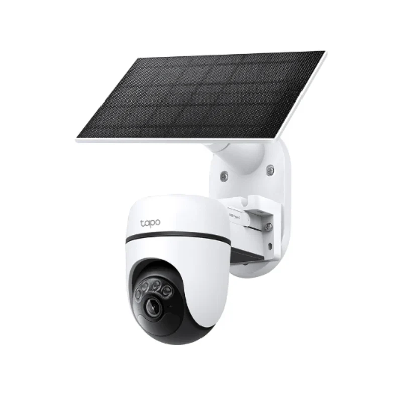 TP-Link (Tapo C610 KIT) Solar-Powered Pan/Tilt Security Camera Kit - 2304 × 1296 / 2.4 GHz - White