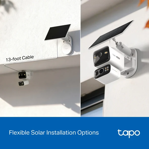 TP-Link Tapo C645D KIT Solar-Powered Dual-Lens Pan/Tilt Security Camera Kit - Image 6