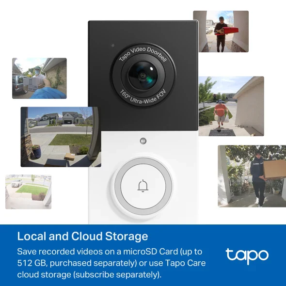 TP-Link Tapo D210 Tapo Video Doorbell Camera - Image 2