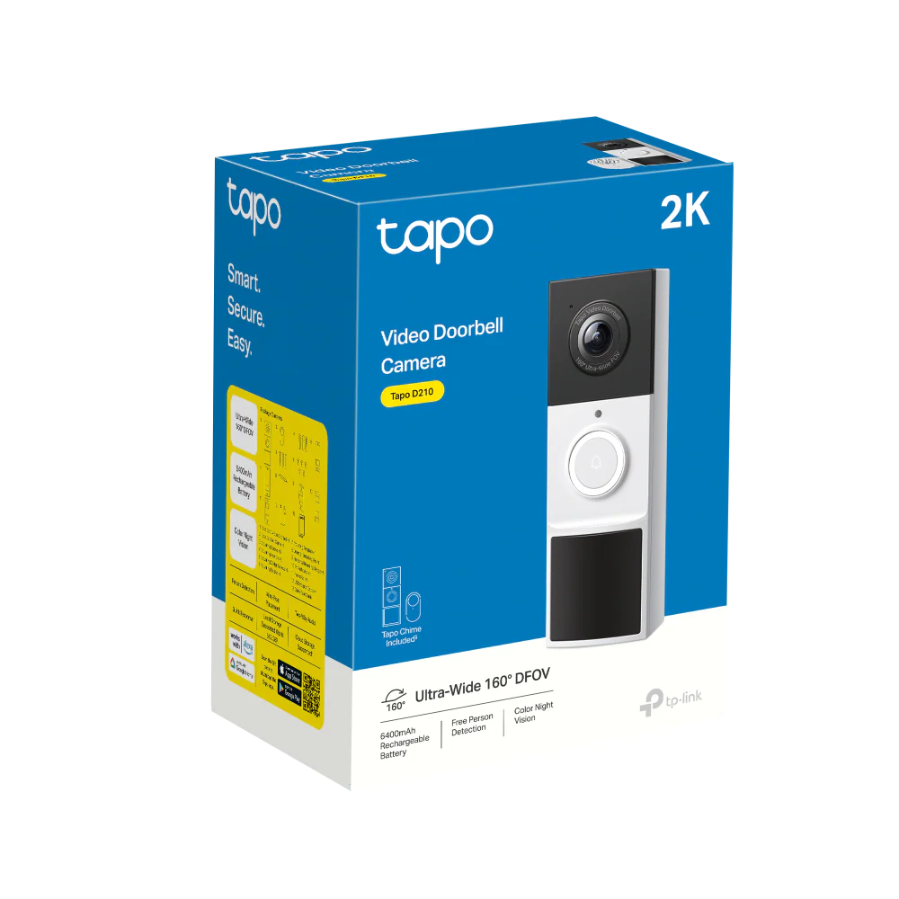 TP-Link Tapo D210 Tapo Video Doorbell Camera - Image 6