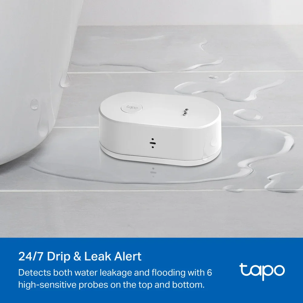 TP-Link Tapo T300 Smart Water Leak Sensor - White - Image 3