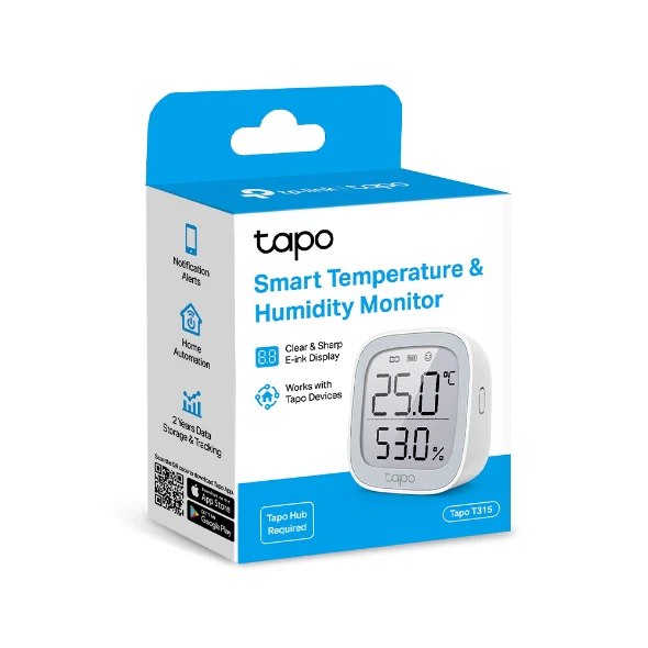 TP-Link Tapo T315 Smart Temperature & Humidity Monitor - Image 4