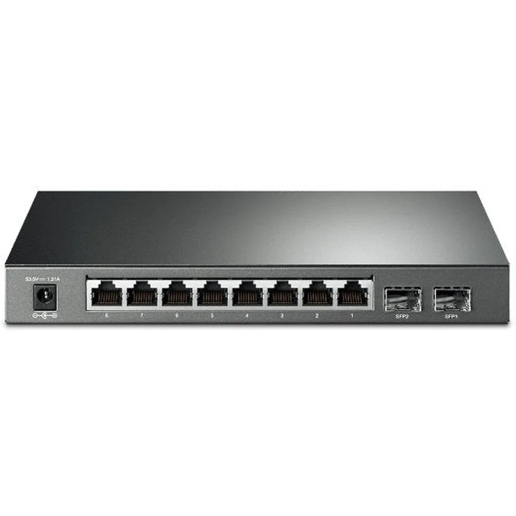 Tp-Link Tl-Sg2210P Jetstream 10-Port Gigabit Smart Switch With 8-Port Poe+
