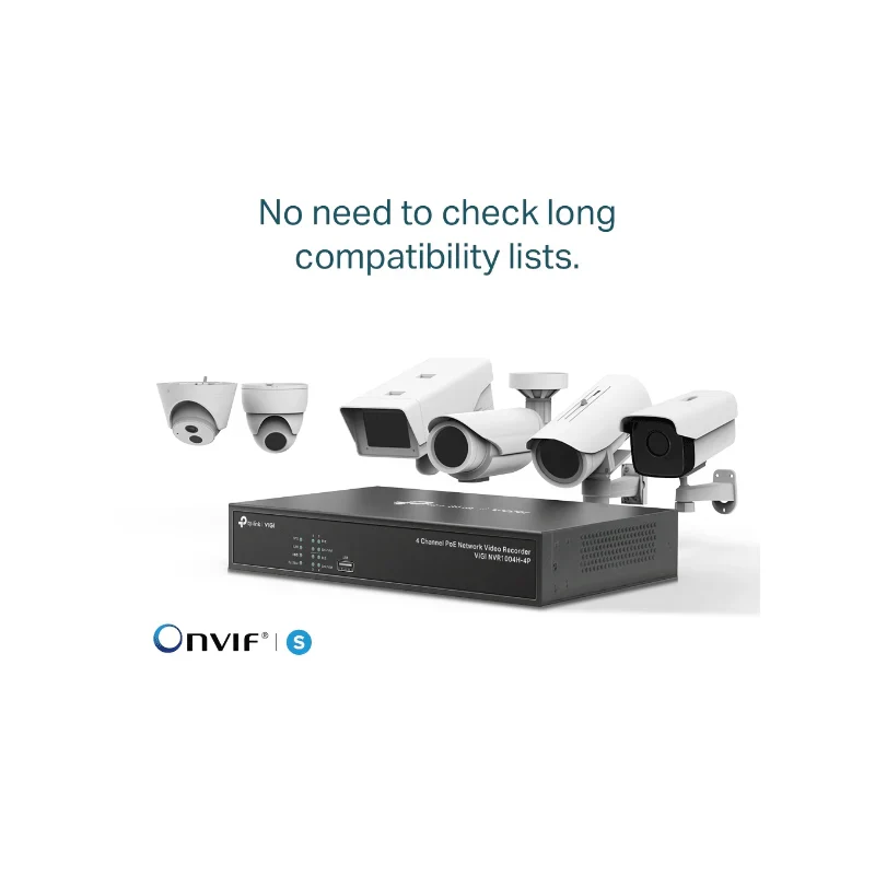 TP-Link VIGI 4 Channel PoE+ Network Video Recorder - Image 5