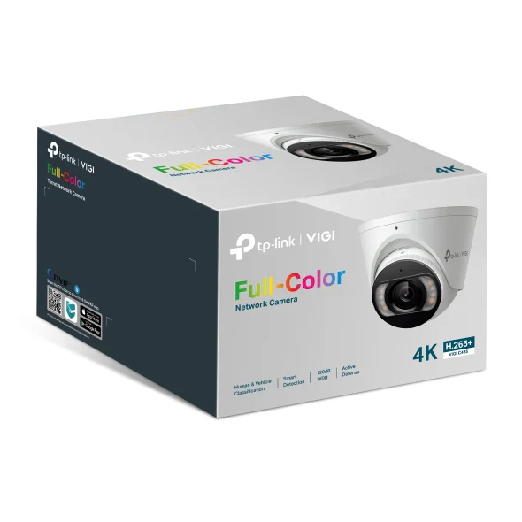 TP-Link VIGI C485 VIGI 8MP Full-Color Turret Network Camera - Image 5