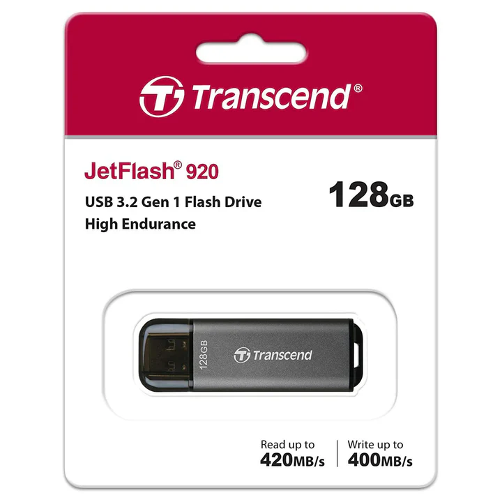 Transcend 128GB JetFlash 920 USB 3.2 Gen 1 Flash Drive up to 420 MB/s Speed for Windows and Mac - Image 5