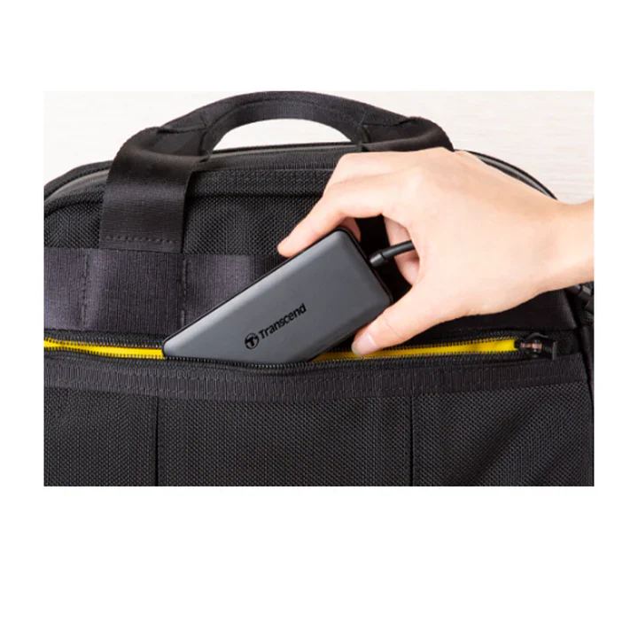 Transcend Cardreader TS-HUB5C 3-port HUB, 1-port PD,SD/microSD (USB-C) - Image 3