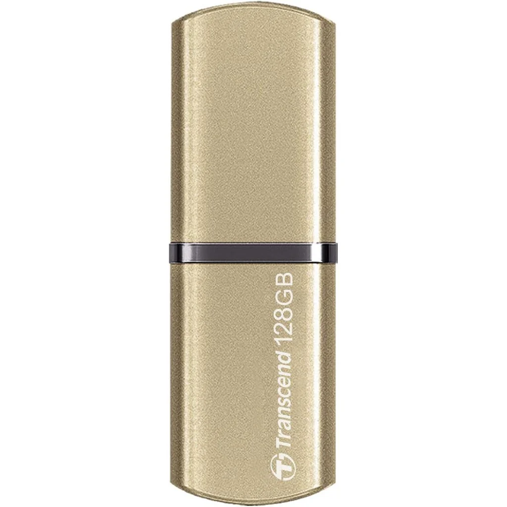 Transcend JF820G 128Gb USB 3.1 Gen 1, Drive, Metallic Gold (TS128GJF820G)