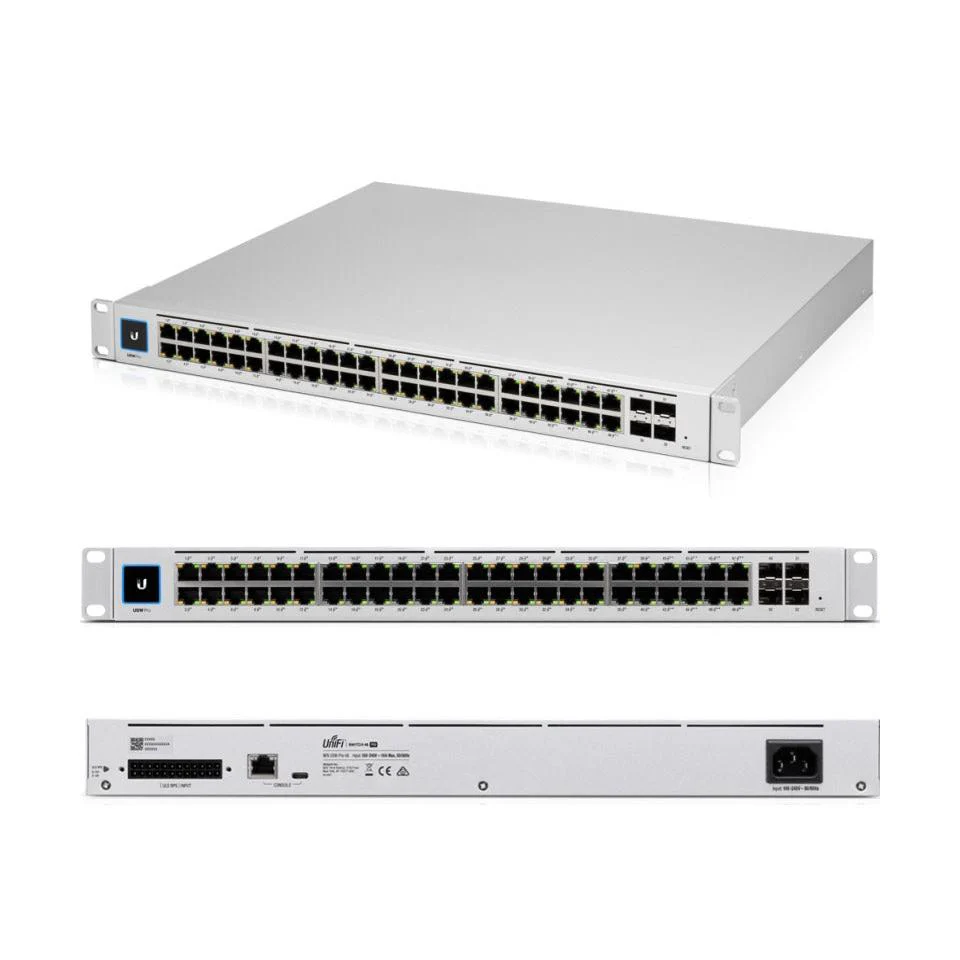 Ubiquiti Professional 48 PoE 48-port, Layer 3 switch capable of high-power PoE++ output - Image 2