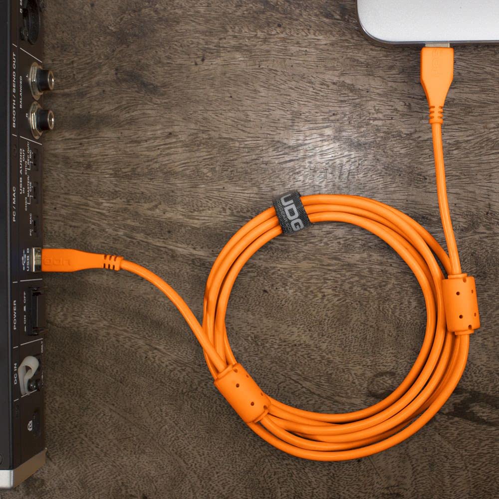 UDG Ultimate Audio Cable USB 2.0 A-B Orange Straight 1m - Image 3