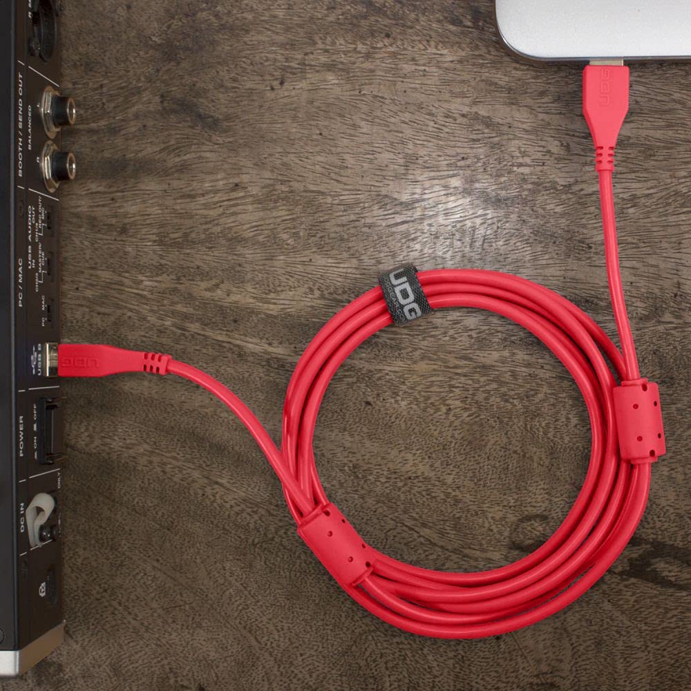 UDG Ultimate Audio Cable USB 2.0 A-B Red Straight 1m - Image 2