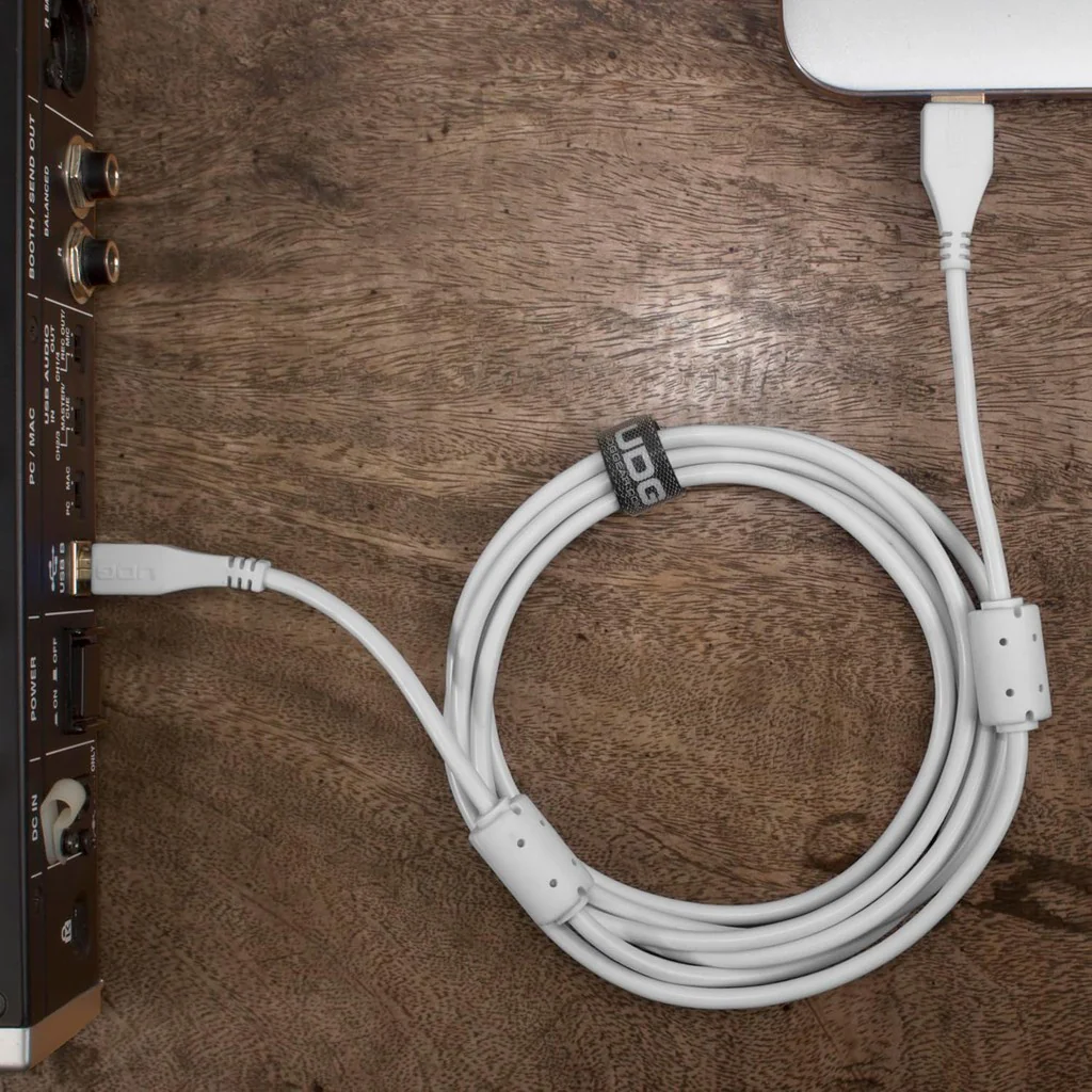 UDG Ultimate Audio Cable USB 2.0 A-B White Straight 1m - Image 3