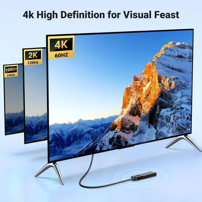 UGreen 3m HDMI Male to Female Extension 4K 60Hz High Speed Cable Black - Image 3